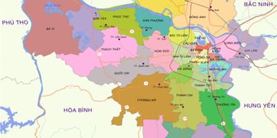 Harta hanoi district